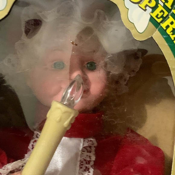 Vintage 16” Mr & Ms Claus by B&D Musical Moving Figures in Oem Boxes - Picture 9 of 13